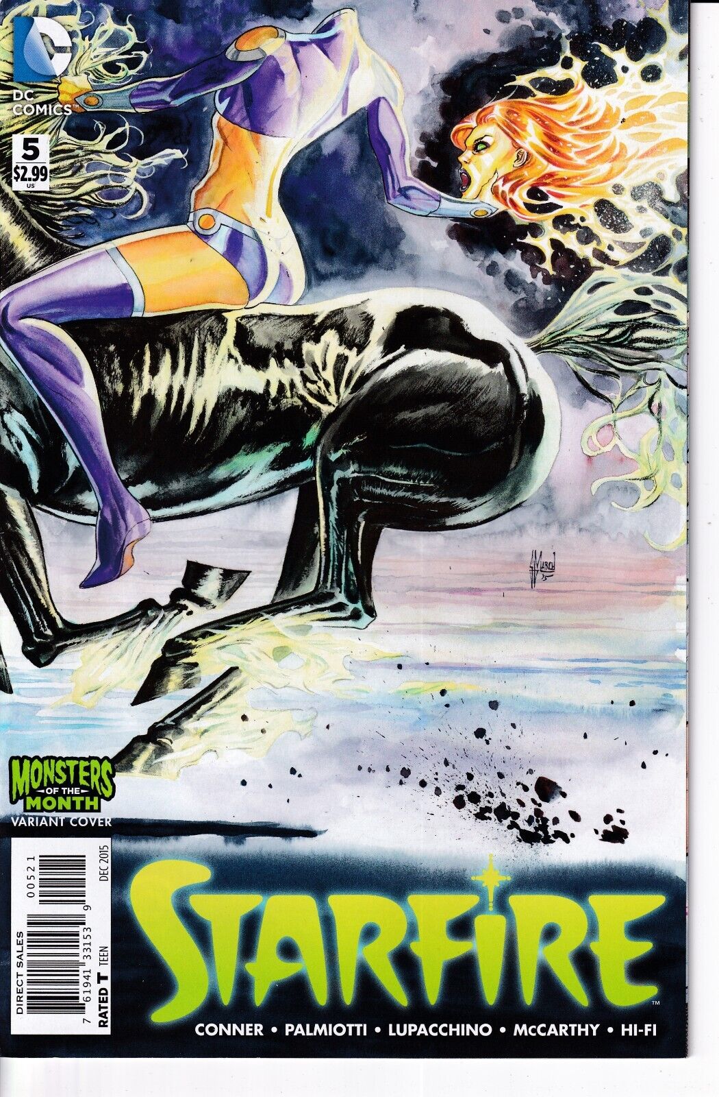 STARFIRE #5 VARIANT DC COMICS