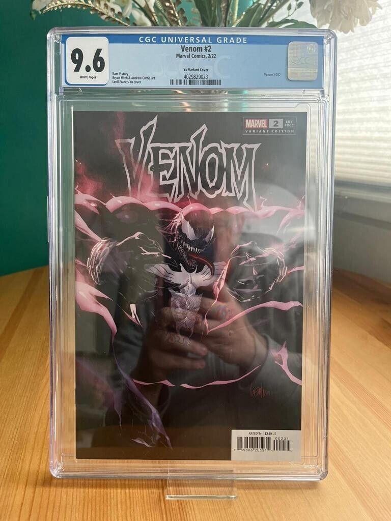 Venom #2 CGC 9.6 2022 Variant Marvel Comics
