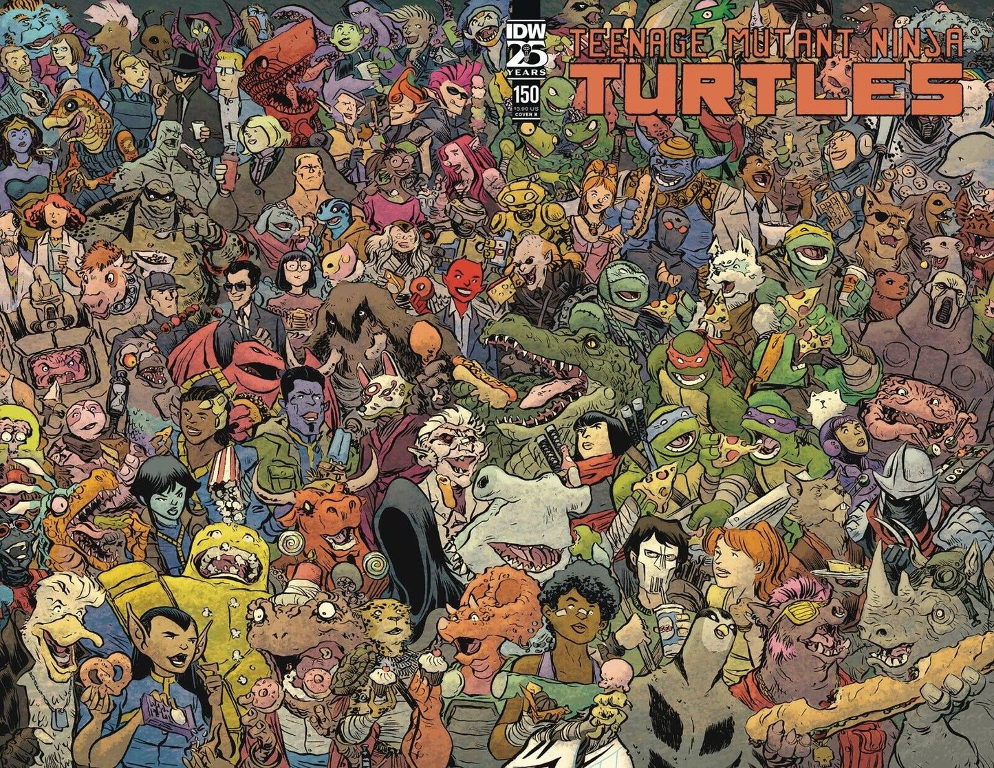 TMNT ONGOING #150 CVR D LONERGAN IDW COMICS