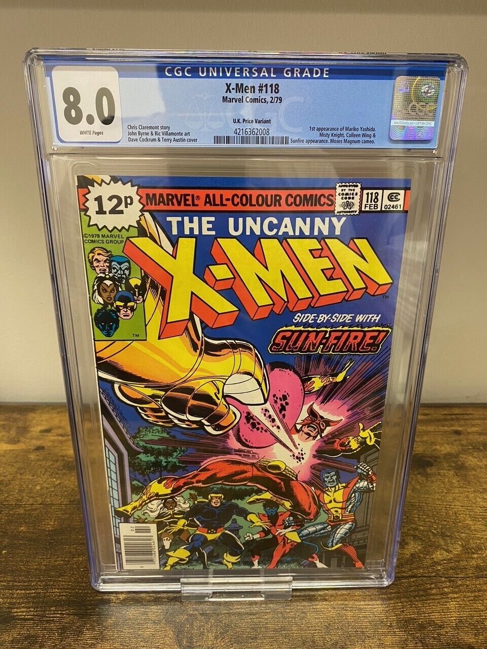 X-MEN #118 1979 CGC 8.0 MARVEL