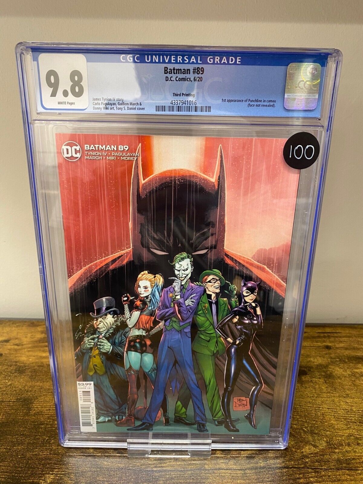 BATMAN #89 2020 THIRD PRINT CGC 9.8 DC