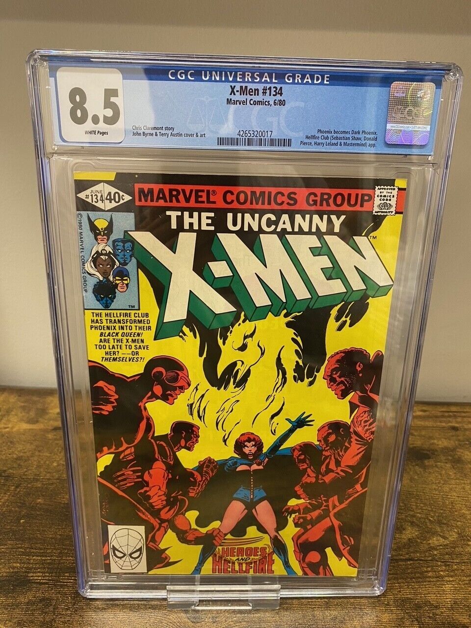 X-MEN #134 1980 CGC 8.5 MARVEL