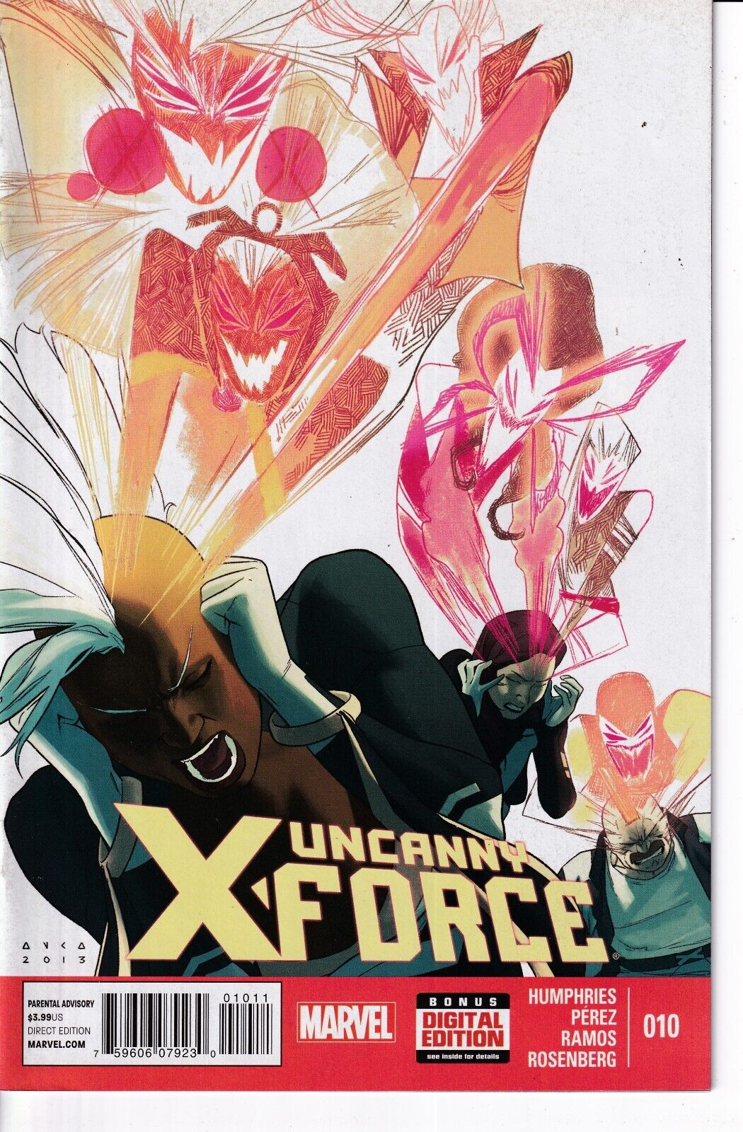 UNCANNY X-FORCE #10 MARVEL COMICS