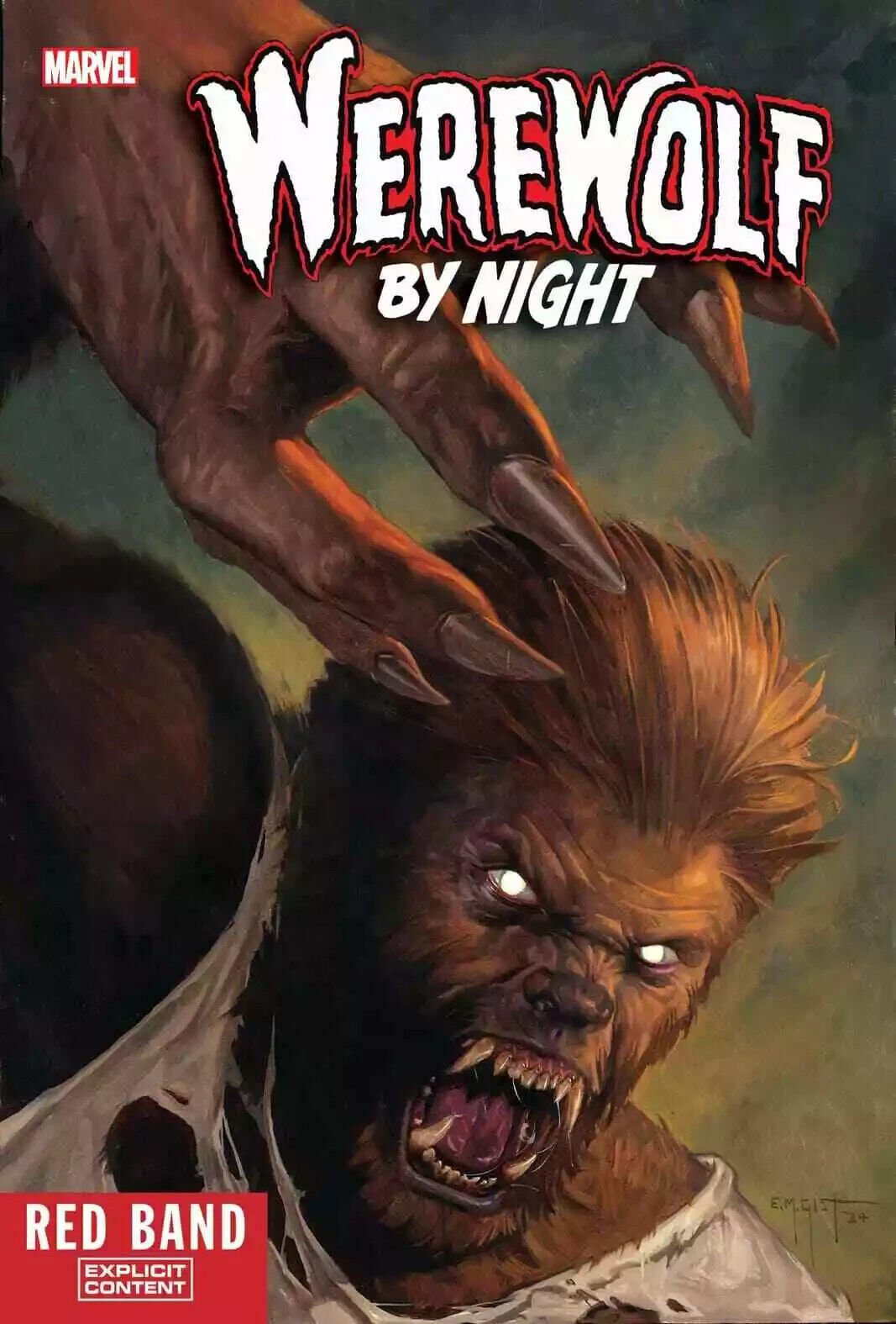 WEREWOLF BY NIGHT RED BAND #1 MARVEL COMICS