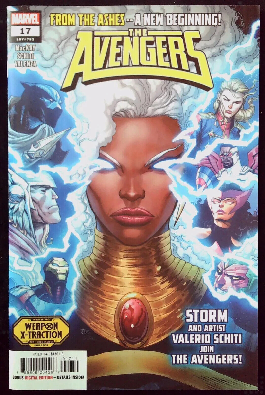 THE AVENGERS #17 2024 MARVEL COMICS