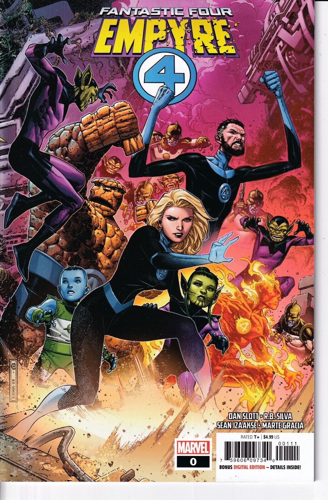 FANTASTIC FOUR #0 EMPYRE MARVEL COMICS