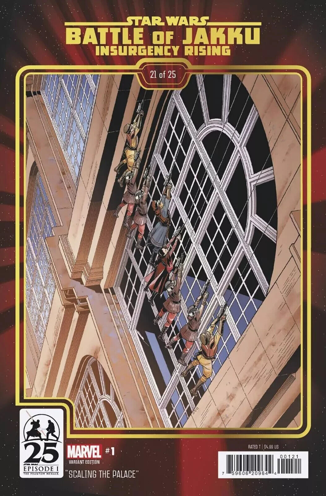 STAR WARS BATTLE OF JAKKU INSURGENCY RISING #1 SPROUSE VARIANT MARVEL COMICS