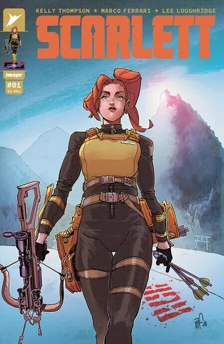 SCARLETT #1 (OF 5) CVR A FERRARI IMAGE COMICS