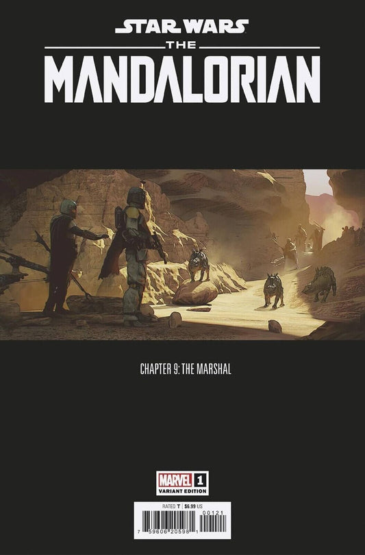 STAR WARS MANDALORIAN SEASON 2 #4 CONCEPT ART VAR