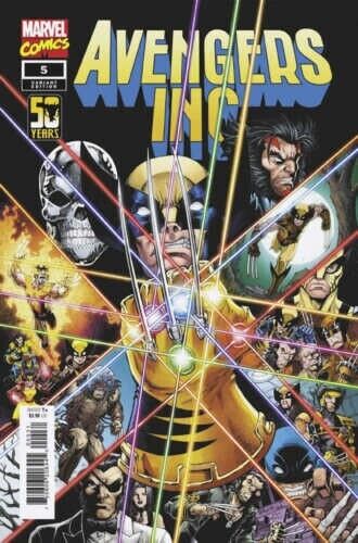 AVENGERS INC #5 TODD NAUCK WOLVERINE MAFRVEL COMICS
