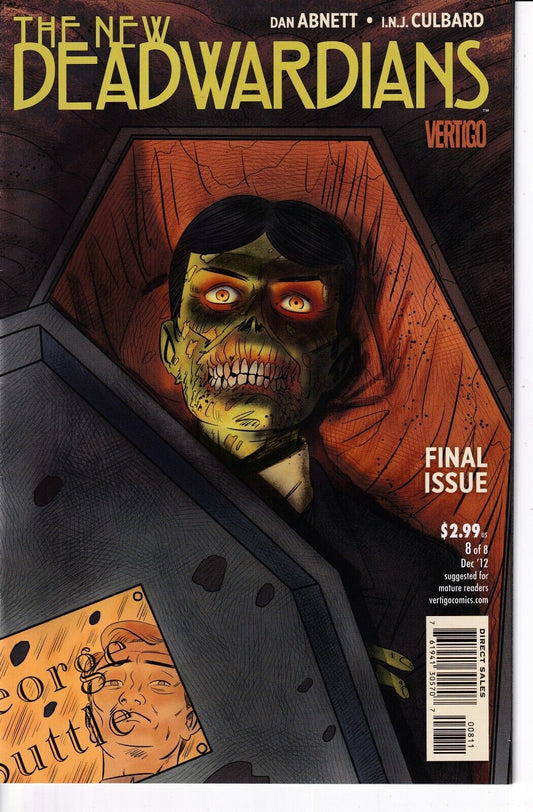 THE NEW DEADWARDIANS #8 VERTIGO COMICS