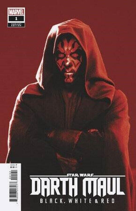 STAR WARS DARTH MAUL BLACK WHITE & RED #1 MOVIE VARIANT MARVEL COMICS