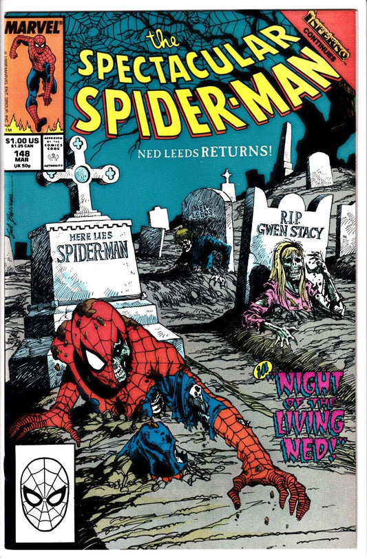 The Spectacular Spider-Man #148 Marvel Comics