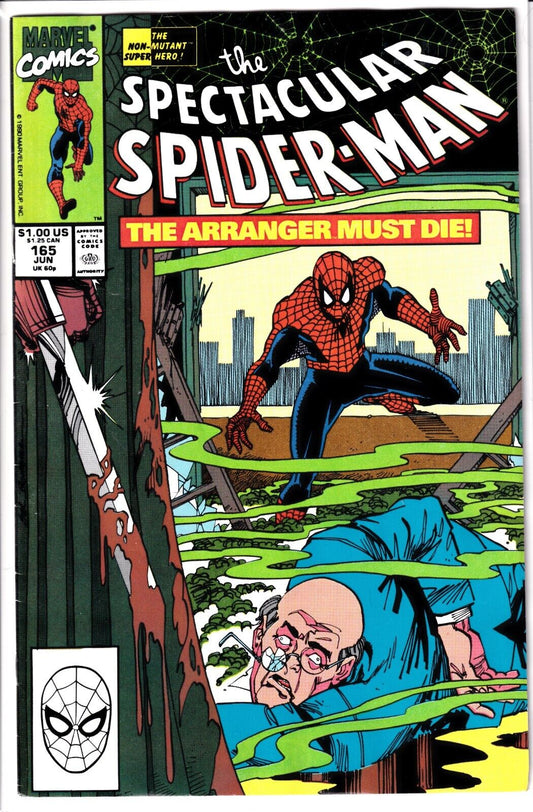 The Spectacular Spider-Man #165 Marvel Comics