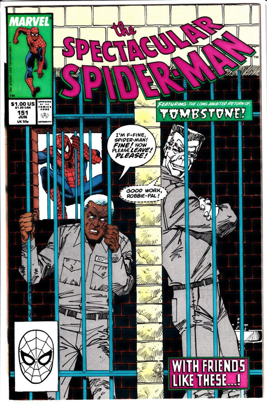 The Spectacular Spider-Man #151 Marvel Comics