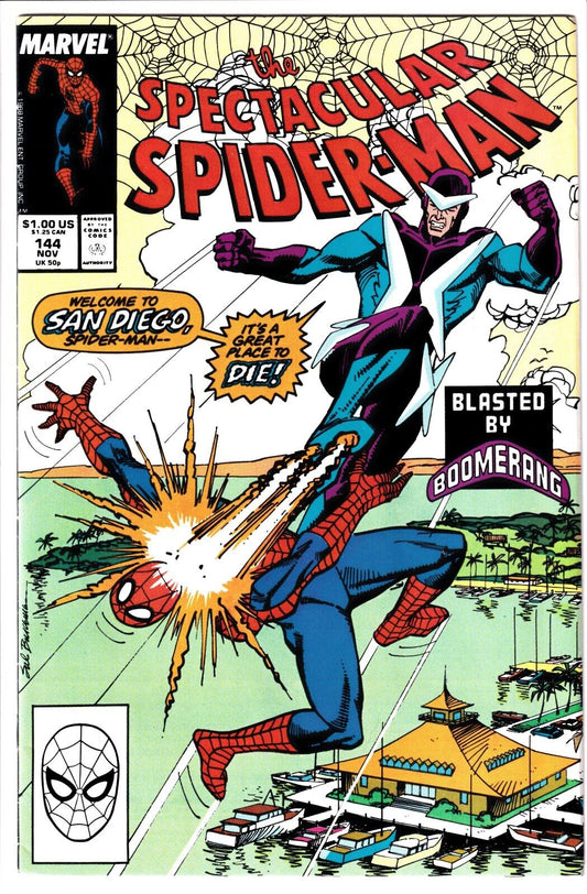 The Spectacular Spider-Man #144 Marvel Comics
