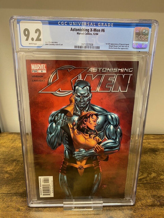 ASTONISHING X-MEN #6 2004 CGC 9.2 MARVEL