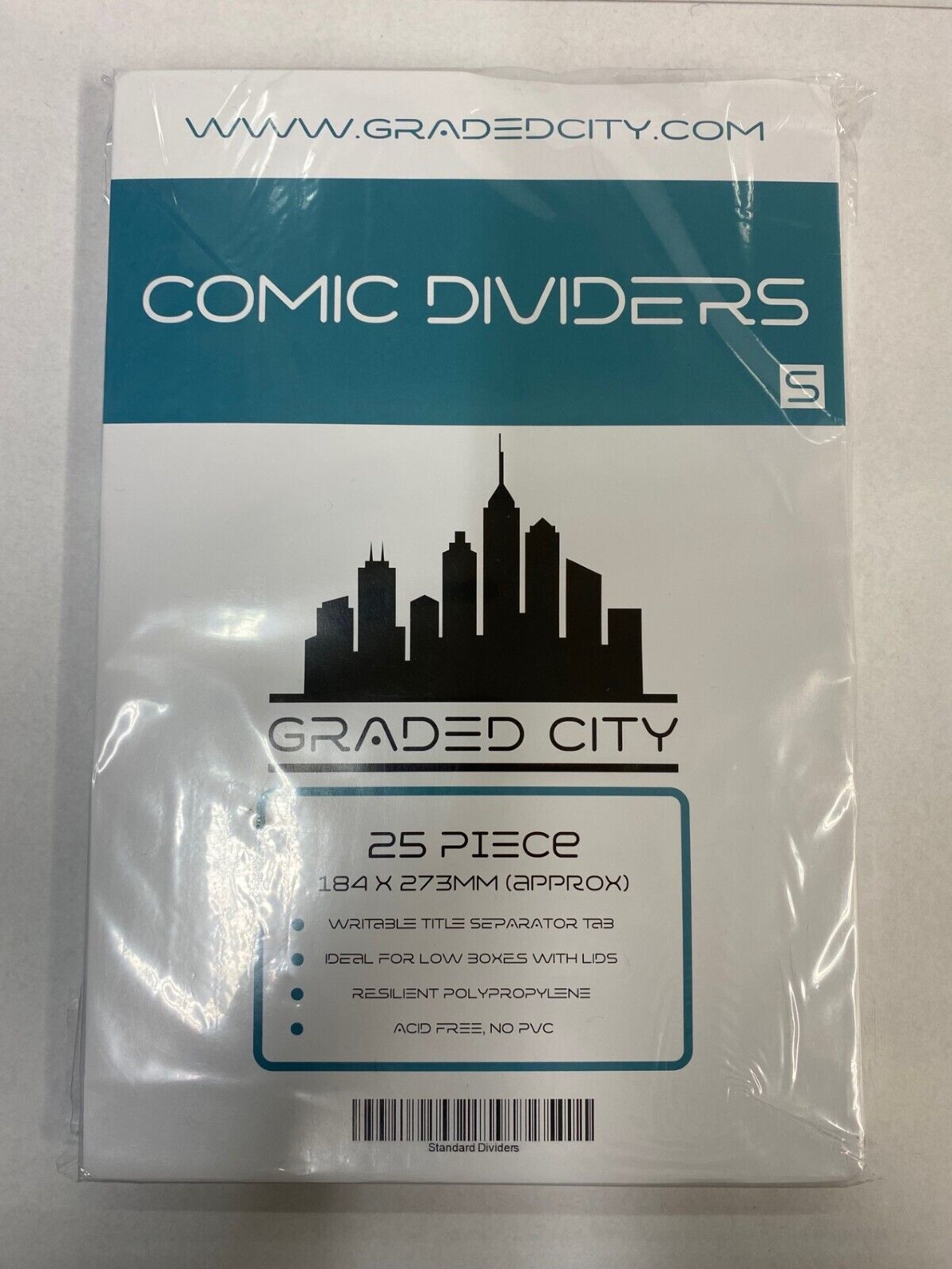 BCW Comic Dividers - 25 Stück Comic Titeltrenner BCW Comic Dividers - 25 Stück Comic Titeltrenner