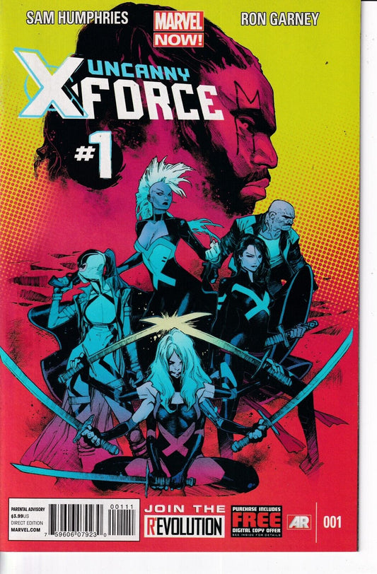 UNCANNY X-FORCE #1 2013 MARVEL COMICS
