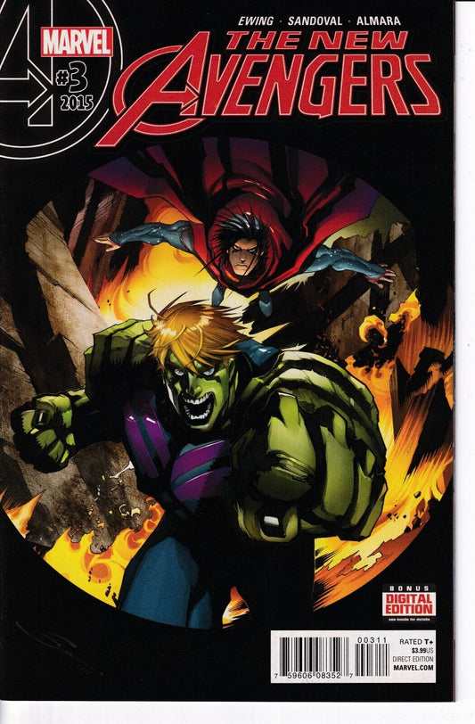 THE NEW AVENGERS #3 2015 MARVEL COMICS
