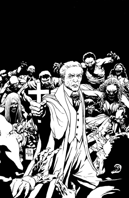 TOM HOLLANDS FRIGHT NIGHT #1 CVR D B&W VIRGIN ART