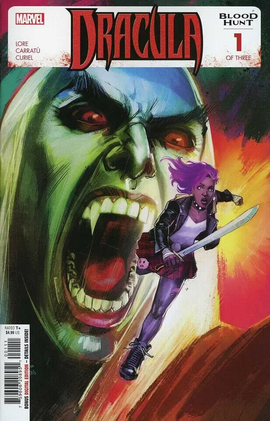 DRACULA BLOOD HUNT #1 MARVEL COMICS