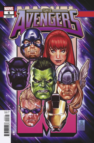 AVENGERS #6 MARK BROOKS CORNER BOX Marvel Comics
