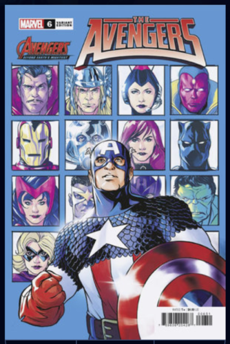 AVENGERS #6 JAMES KERRIGAN AVENGERS 60TH Marvel Comics