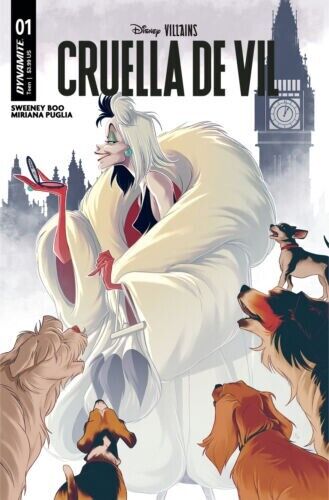 DISNEY VILLAINS CRUELLA DE VIL #1 CVR A BOO DISNEY DYNAMITE COMICS