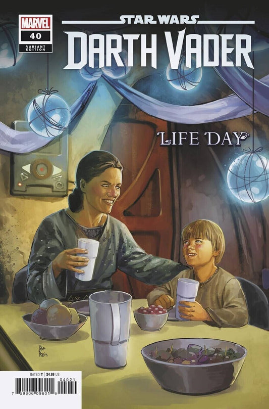 STAR WARS DARTH VADER #40 ROD REIS LIFE DAY VARIANT MARVEL COMICS