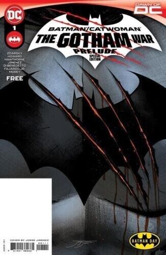 BATMAN / CATWOMAN: GOTHAM WAR #1 - BATMAN DAY Marvel Comics