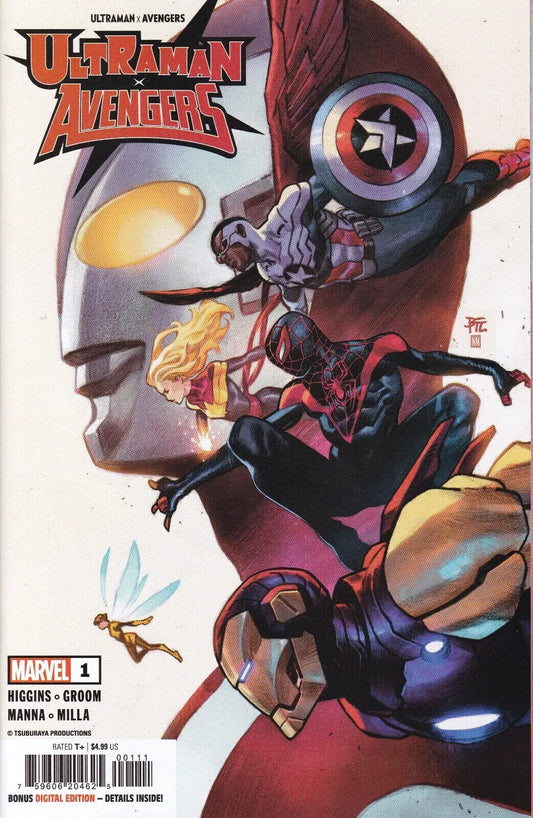 ULTRAMAN X THE AVENGERS #1 MARVEL COMICS