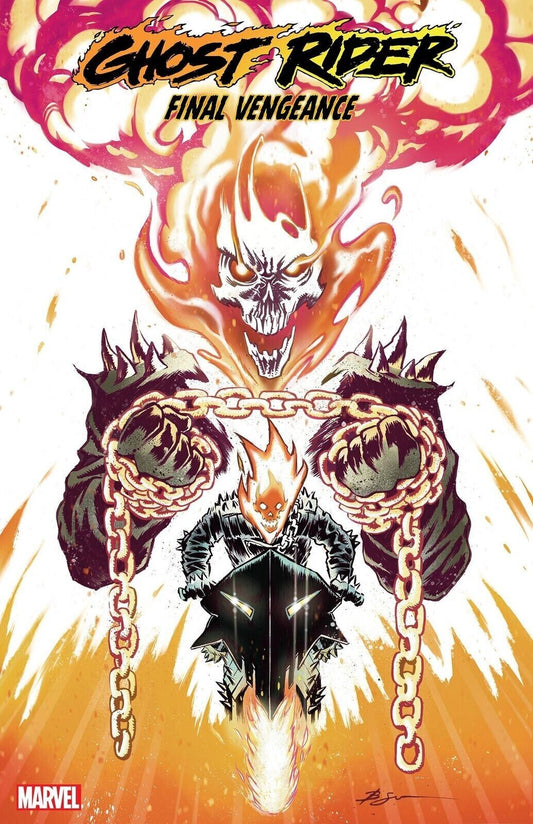 GHOST RIDER FINAL VENGEANCE #1 BEN SU FOIL VARIANT MARVEL COMICS