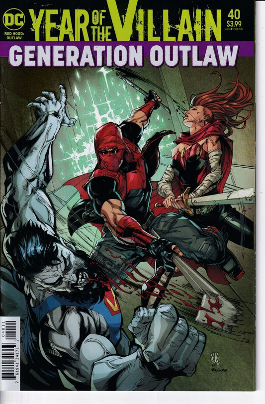 YEAR OF THE VILLAIN #40 GENERATION OUTLAW DC COMICS