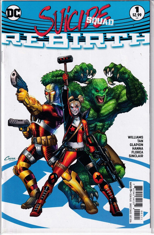SUICIDE SQUAD REBIRTH #1 VARIANT DC COMICS