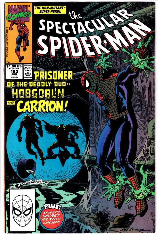 The Spectacular Spider-Man #163 Marvel Comics