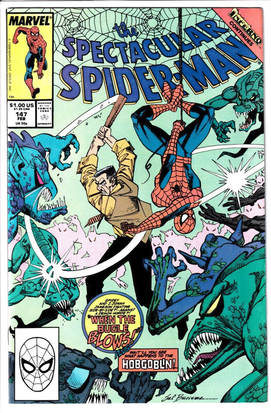 The Spectacular Spider-Man #147 Marvel Comics