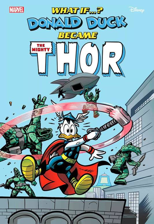 WHAT IF DONALD DUCK BECAME THOR #1 MARVEL COMICS