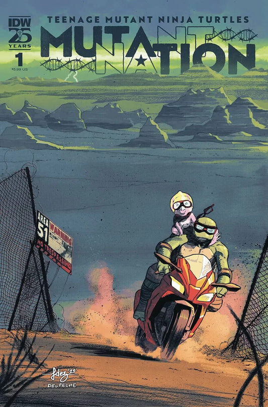 TMNT MUTANT NATION #1 CVR A FERNANDEZ IDW COMICS