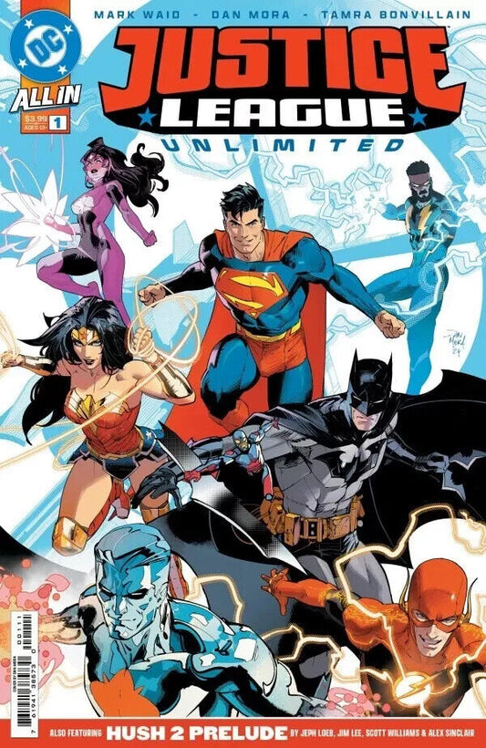 JUSTICE LEAGUE UNLIMITED #1 CVR A DAN MORA DC COMICS