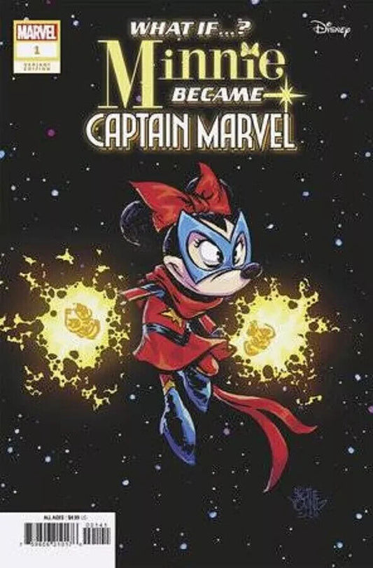 WHAT IF MINNIE BECAME CAPTAIN MARVEL #1 SKOTTIE YOUNG MARVEL COMICS