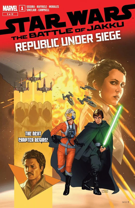 STAR WARS BATTLE JAKKU REPUBLIC UNDER SIEGE #1 MARVEL COMICS