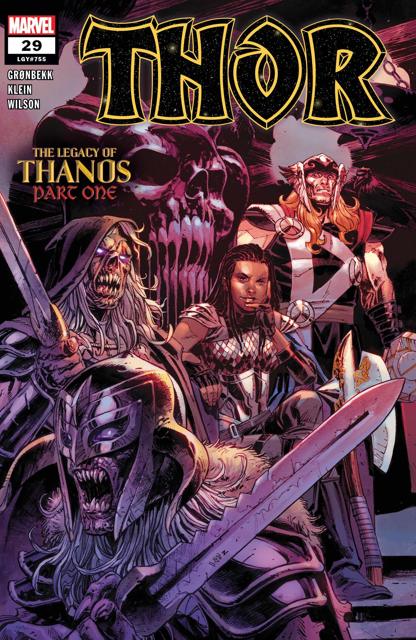 Thor #29 The Legacy Of Thanos Part One 