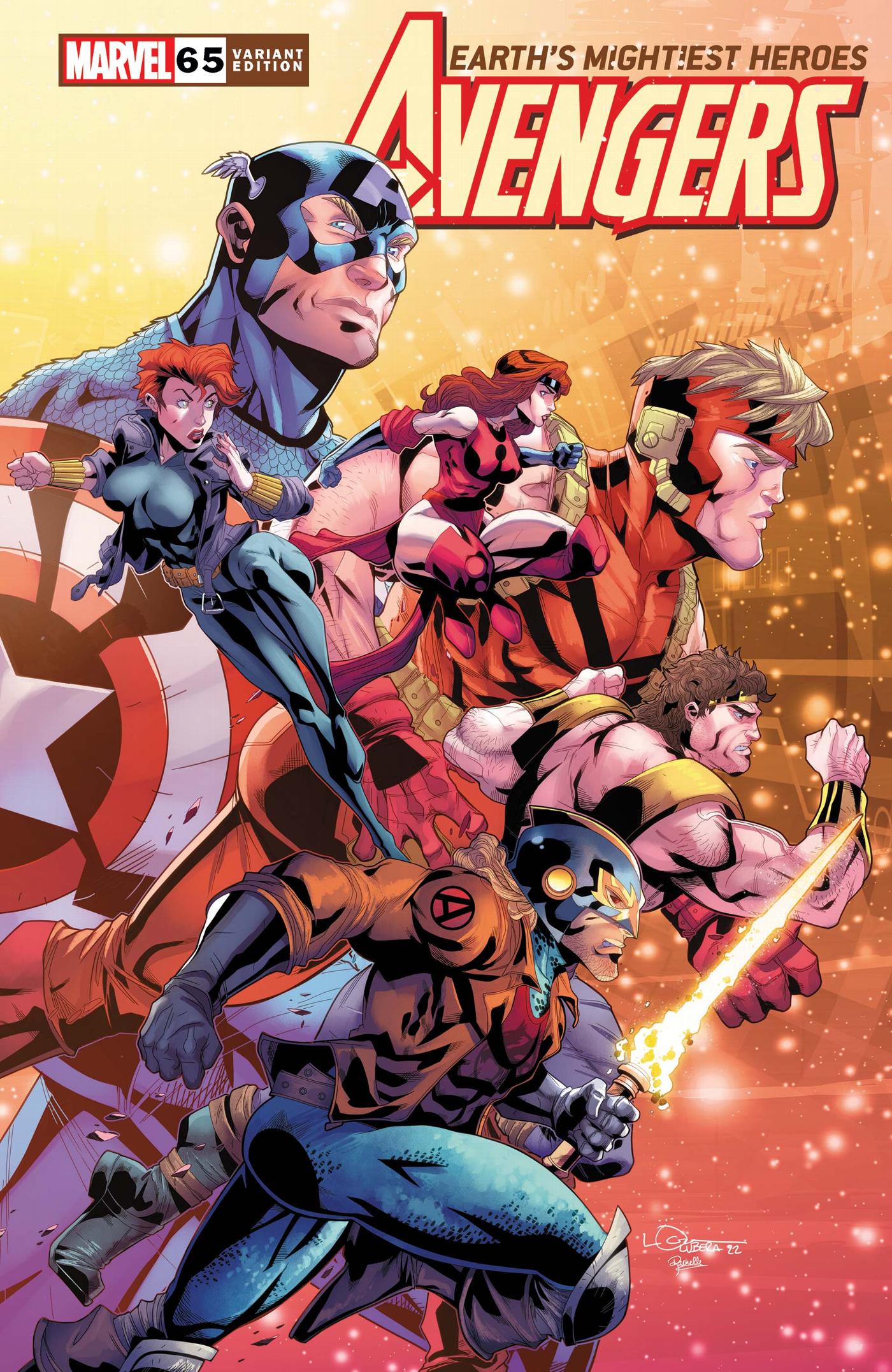 Avengers #65 (90s Avengers Assemble Connecting Variant)
