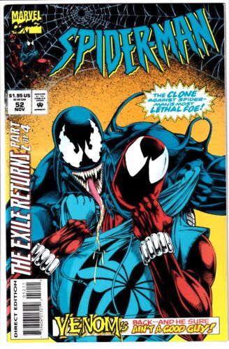 Spider-Man #52 1994 Venom Appearance Marvel Comics