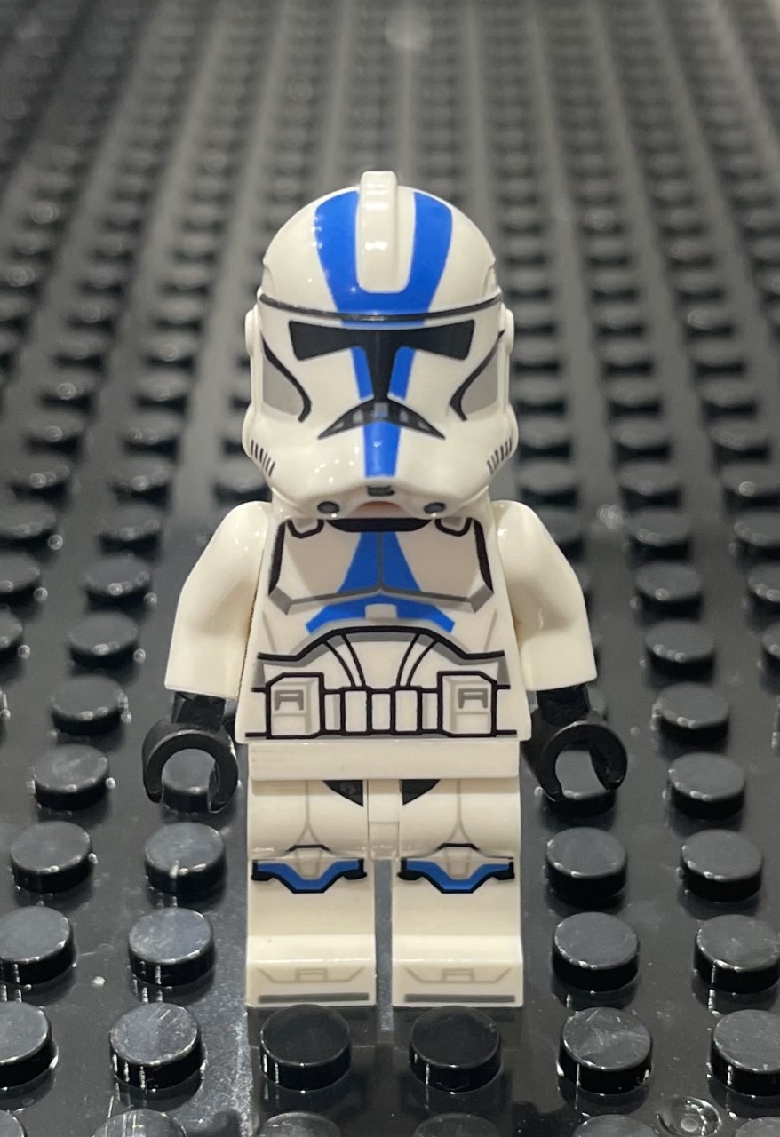 SW1094: Clone Trooper, 501st Legion (Phase 2) - White Arms, Nougat Head
