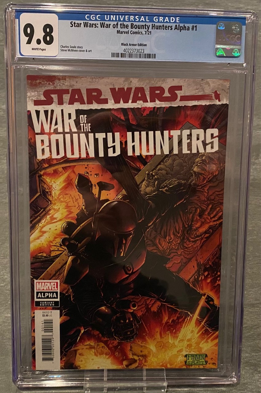 Star Wars: War of the Bounty Hunter Alpha #1 CGC 9.8