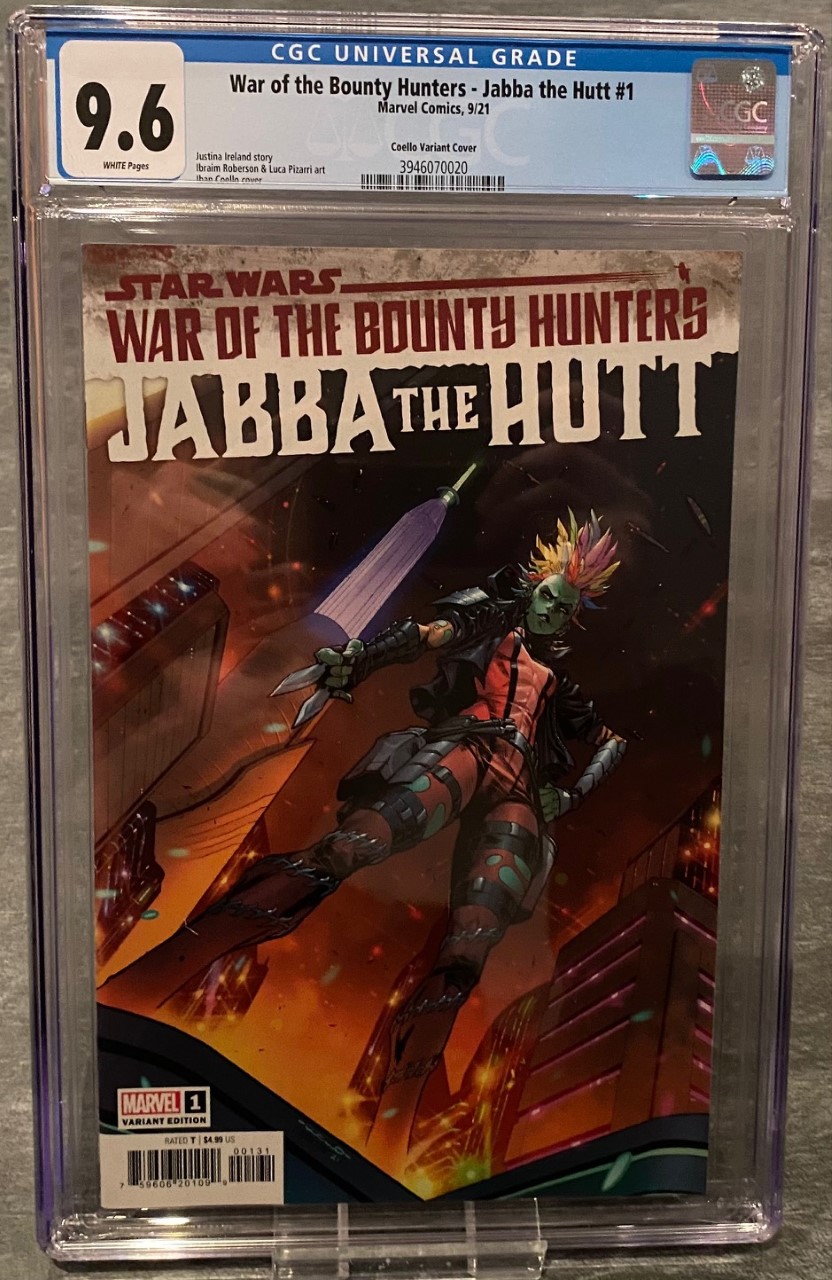 Star Wars War Of The Bounty Hunters - Jabba the Hutt #1 CGC 9.6