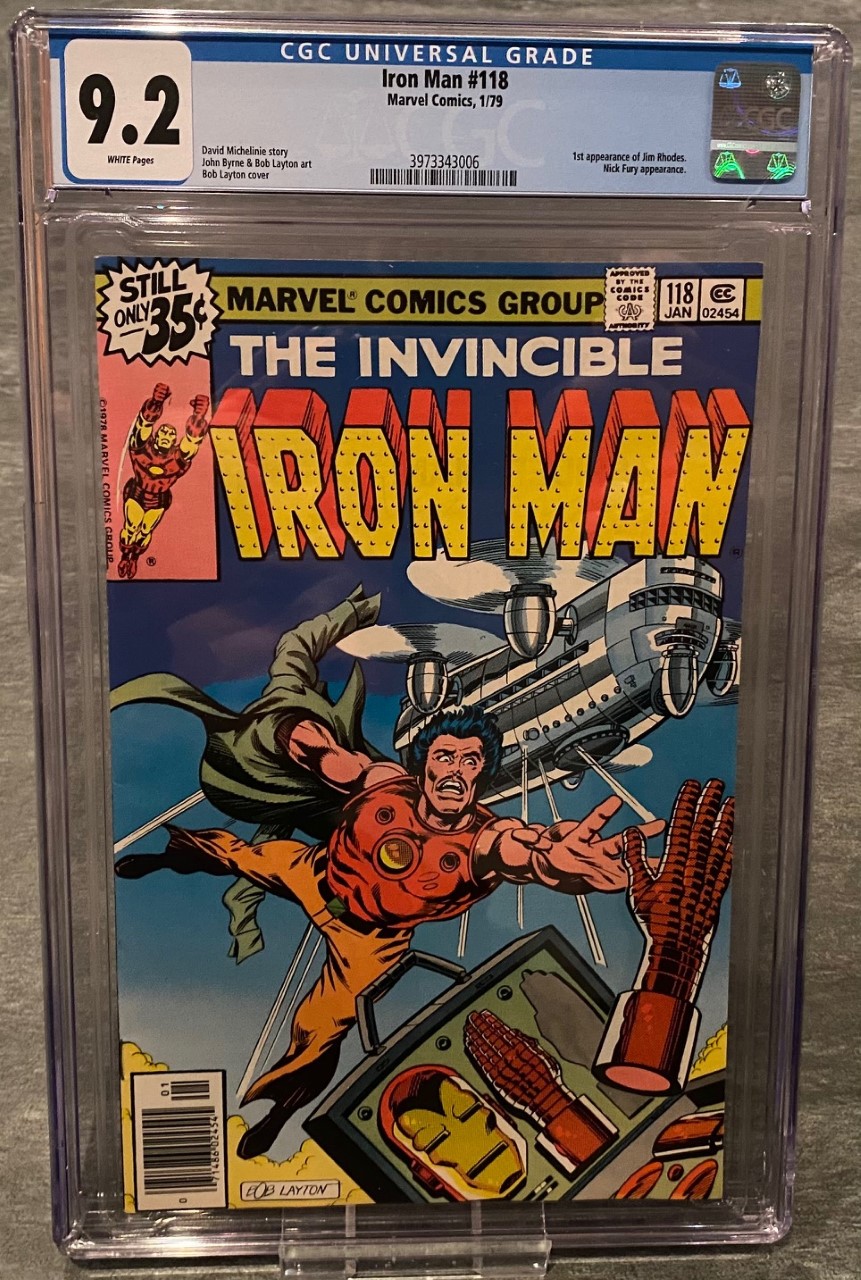 Iron Man #118 CGC 9.2