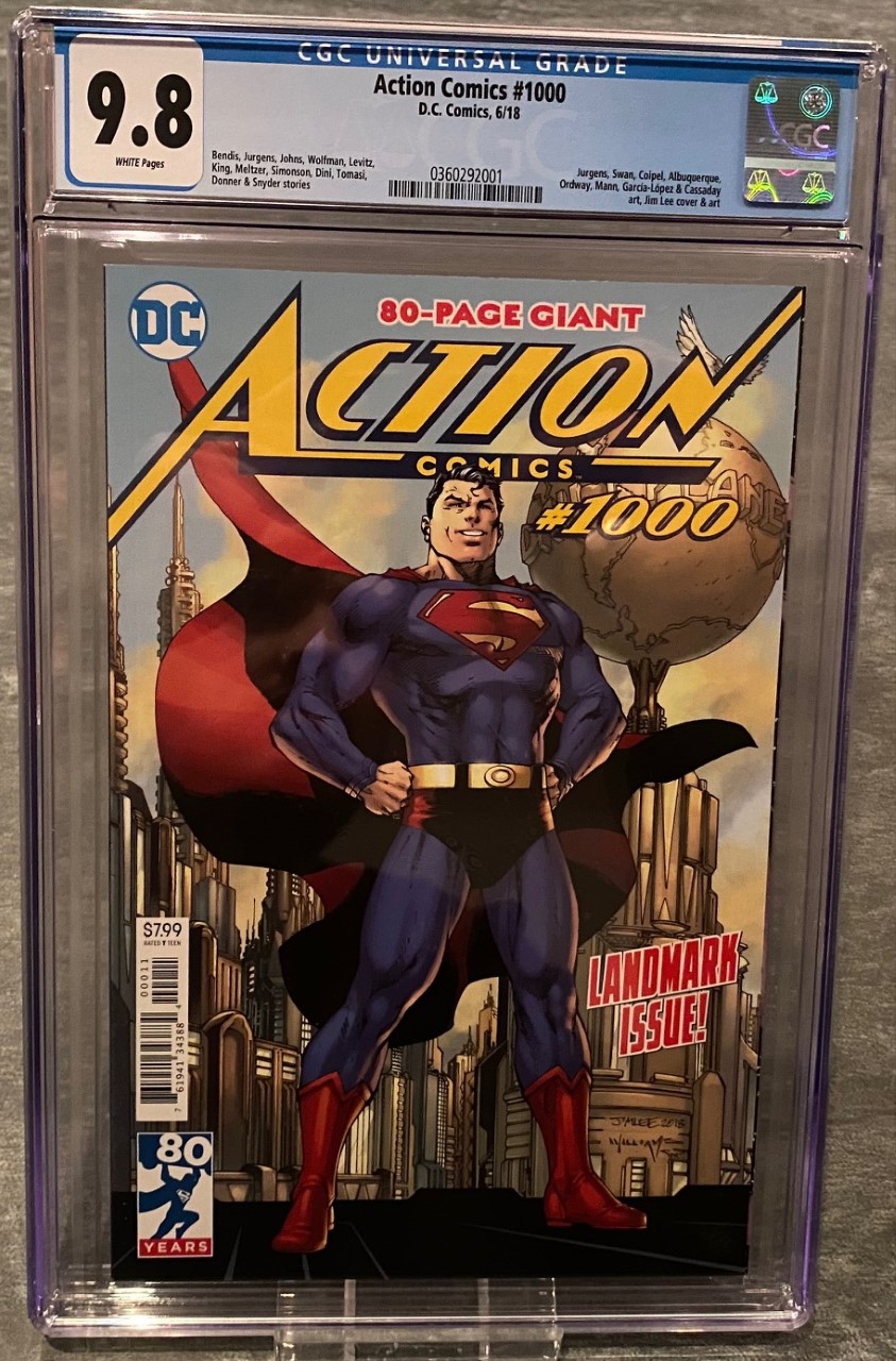 Action Comics #1000 CGC 9.8 